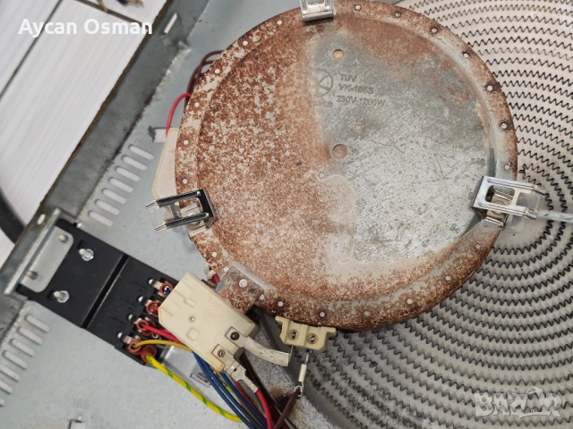 Керамичен плот за вграждане – за части (нагреватели Yueka + платки + окабеляване), снимка 12 - Печки, фурни - 52893935