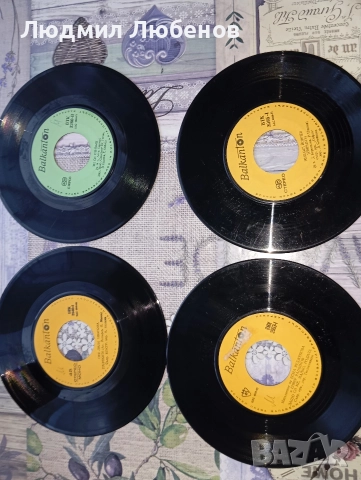 лот 25 малки грамофонни плочи Балкантон, снимка 2 - Грамофонни плочи - 52857627