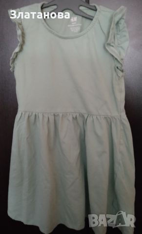 Рокля H&M 4-6 г., снимка 5 - Детски рокли и поли - 46159106