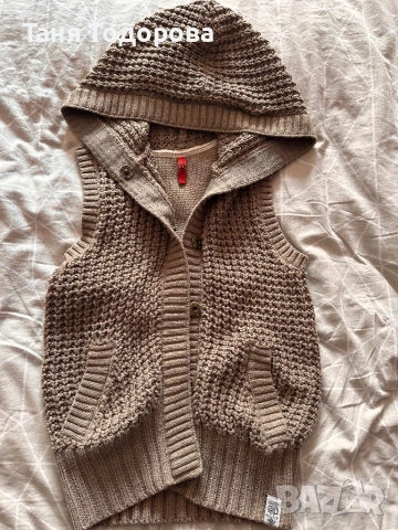 Плетен елек - S. Oliver, снимка 2 - Елеци - 53824220