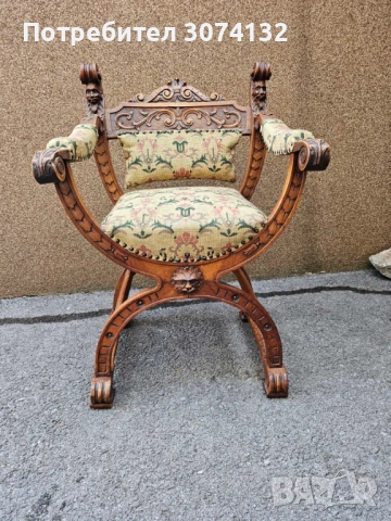 Кресло в стил Неоренесанс в перфектно състояние