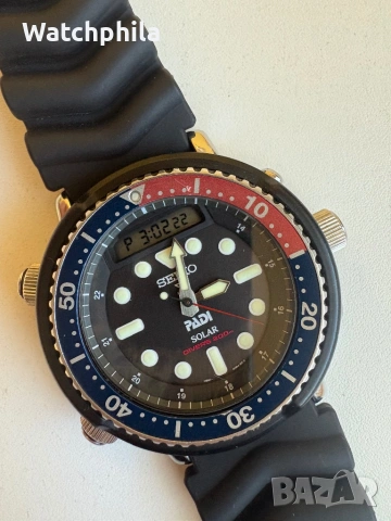 Seiko Prospex Padi Solar diver 200 special edition. Перфектно състояние