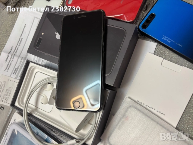 Iphone 8 plus 64 black, снимка 4 - Apple iPhone - 53893663