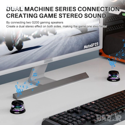 G200 RGB Bluetooth Колонка, снимка 9 - Bluetooth тонколони - 53052439