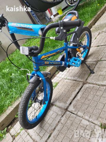Детски велосипед 16 BYOX MONSTER син, снимка 2 - Велосипеди - 45078900
