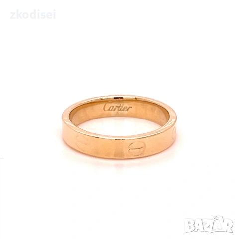 Златен дамски пръстен Cartier 1,15гр. размер:53 14кр. проба:585 модел:37751-3