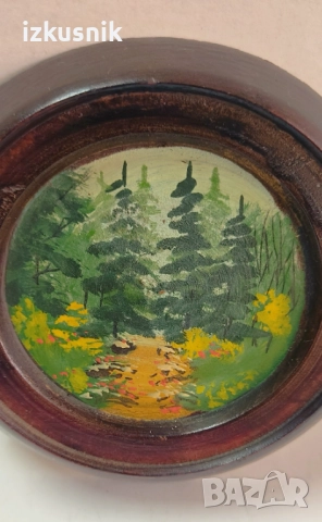 Цикъл картини на дърво – 4 сезона, снимка 4 - Колекции - 52734043