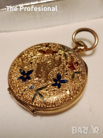 Златен часовник., снимка 2 - Антикварни и старинни предмети - 53285969