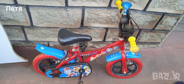 Колело "пес патрул"- с помощни, снимка 4 - Детски велосипеди, триколки и коли - 46042367