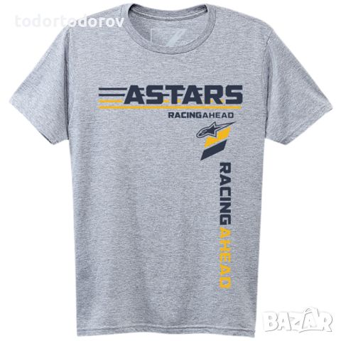 Оригинална мото тениска ALPINESTARS RACING TEE CASUAL,размер М NEW, снимка 1 - Аксесоари и консумативи - 45350318