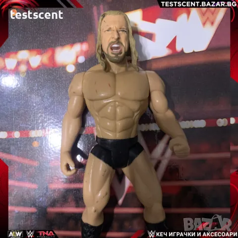 Екшън фигура WWE Triple H Трите Хикса Jakks Titan Tron Live 1999 играчка figure, снимка 1 - Колекции - 48502810