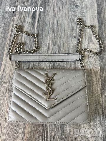 Saint Laurent елегантна дамска чанта, снимка 4 - Чанти - 45200846