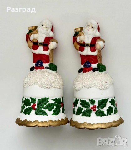 Винтидж Коледни звънчета, снимка 7 - Декорация за дома - 52381263