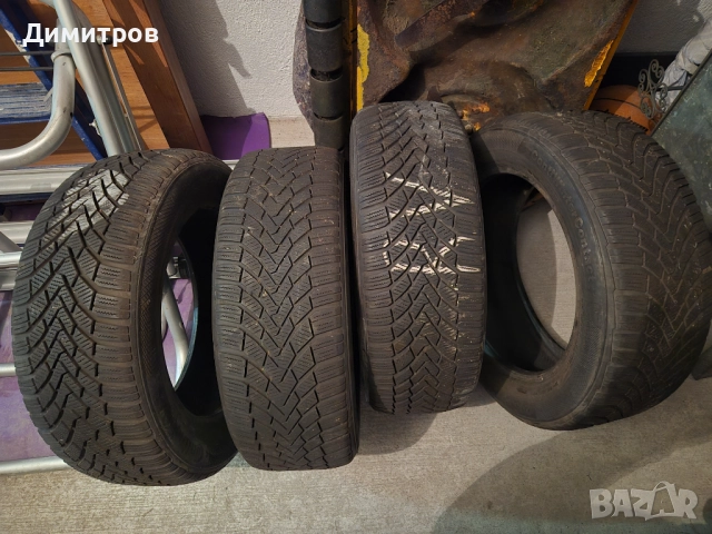 4 бр.Зимни гуми 205/55/16 continental , снимка 2 - Гуми и джанти - 51516818