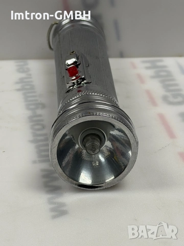 Ретро метален прожектор, фенер с батерия