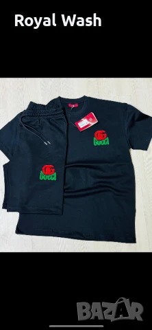 Мъжки комплект -тениска и къси панталони. Премиум качество.