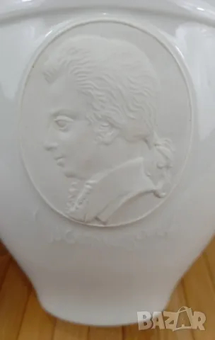 Кашпа - W.A. Mozart, KPM Berlin, снимка 2 - Други - 49745359