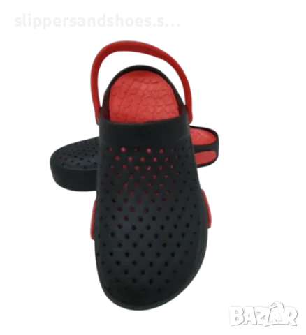 Мъжки чехли GEZER черен 40/45, снимка 2 - Джапанки - 50183521