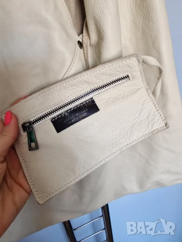 Страхотна дамска чанта естествена кожа, снимка 4 - Чанти - 50826086