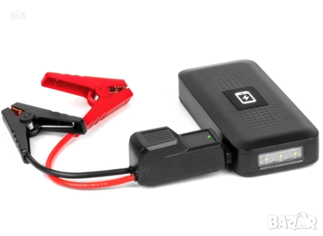 Стартерно устройство Portable jump starter powerbank 12V 12Ah 800A AMIO, снимка 2 - Аксесоари и консумативи - 52129868