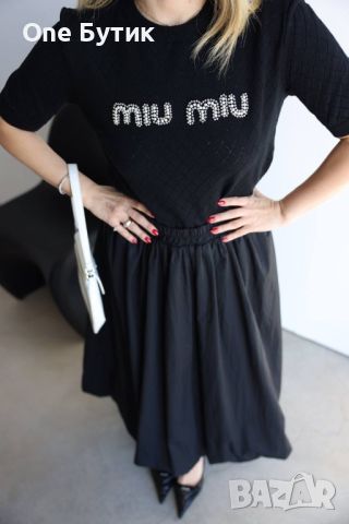 Тениска Miu Miu , снимка 2 - Тениски - 45710231