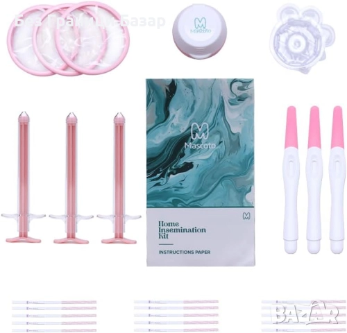 Нов Комплект за домашна инсеминация – 3 опита, апликатори и тестове, снимка 5 - Други - 52300587