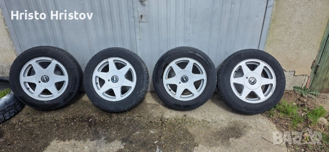 Джанти с гуми Опел / Opel 5x110 R15, снимка 2 - Гуми и джанти - 54196102