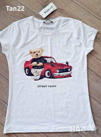 Дамска тениска, снимка 3 - Тениски - 51353532