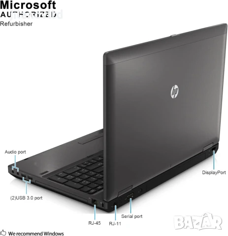 Лаптоп HP ProBook 6570b I3-2370M 8GB 128GB SSD Windows 11 ГАРАНЦИЯ, снимка 4 - Лаптопи за работа - 51265451