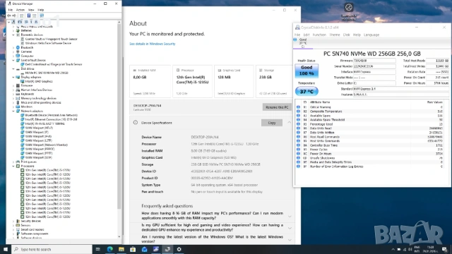Dell Latitude 5530 FHD IPS i5-1235U/256GB/8GB, снимка 8 - Лаптопи за работа - 53383805