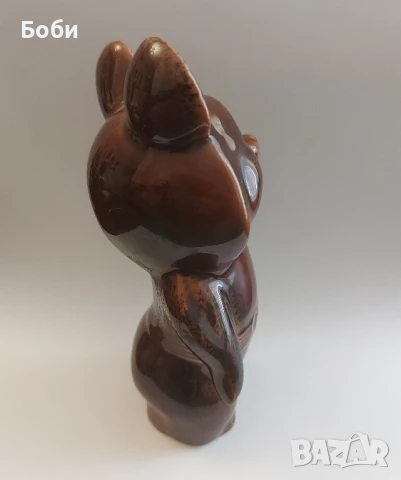 Порцеланова Фигура Миша 15см Олимпиада Москва 1980, снимка 4 - Колекции - 50914008