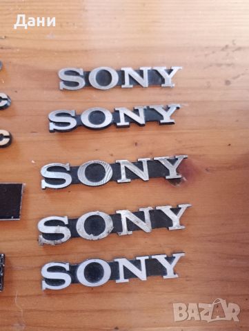 Емблеми Sony и Panasonic , снимка 4 - Аудиосистеми - 45707324