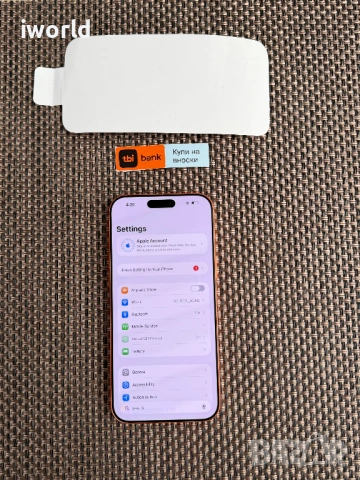iPhone 17 Pro Max *Лизинг от 42€/мес orange USA ГАРАНЦИЯ 256Gb оранжев, снимка 11 - Apple iPhone - 53691713