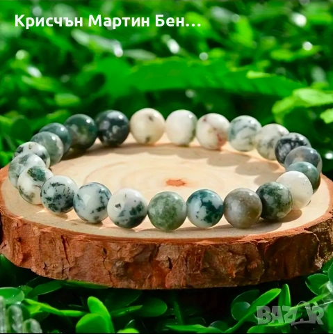 Гривна 8мм. Бохеми с маниста , снимка 4 - Гривни - 53659460