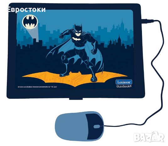 Детски лаптоп Lexibook Batman, образователен двуезичен лаптоп Батман, френски + английски, 124 дейно, снимка 3 - Образователни игри - 45888124