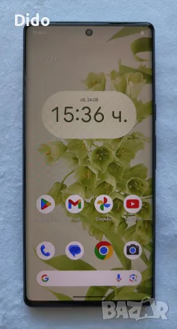 Pixel 6 Pro - 12/128 GB - Stormy Black, снимка 1 - Други - 47012867