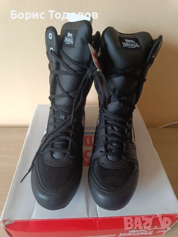 Обувки за бокс Маратонки юношески мъжки Lonsdale 39 номер, снимка 4 - Бокс - 53591088