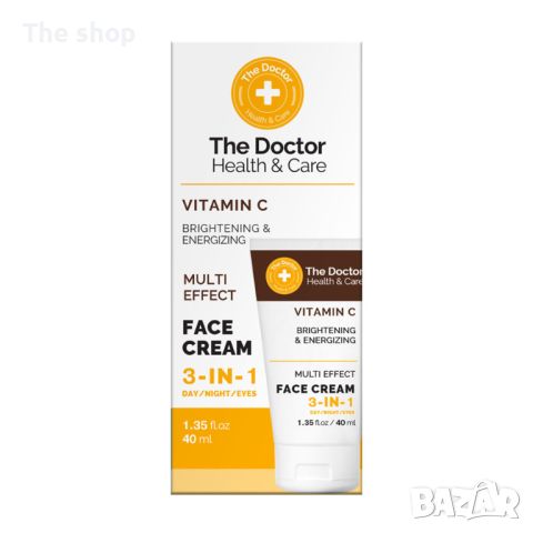 The Doctor Крем за лице 3в1 с витамин C, 40 ml (009), снимка 1 - Козметика за лице - 46427273