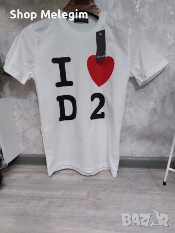 Dsquared2 дамска тениска , снимка 1 - Тениски - 45269459