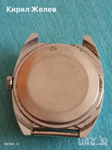 Стар механичен часовник мъжки СССР за части ремонт КОЛЕКЦИЯ 48073, снимка 5 - Антикварни и старинни предмети - 50420879