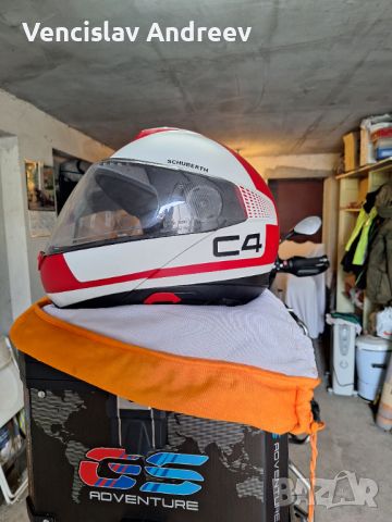 Schuberth C4 Red  XL, снимка 1 - Аксесоари и консумативи - 46187950