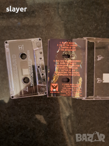 Оригинална касета Slayer, снимка 2 - Аудио касети - 44958675