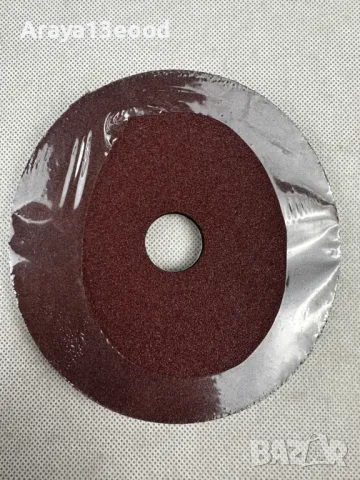 Диск от шкурка за дърво и метал 125 мм, P80 - 5 броя, снимка 2 - Други инструменти - 49720352