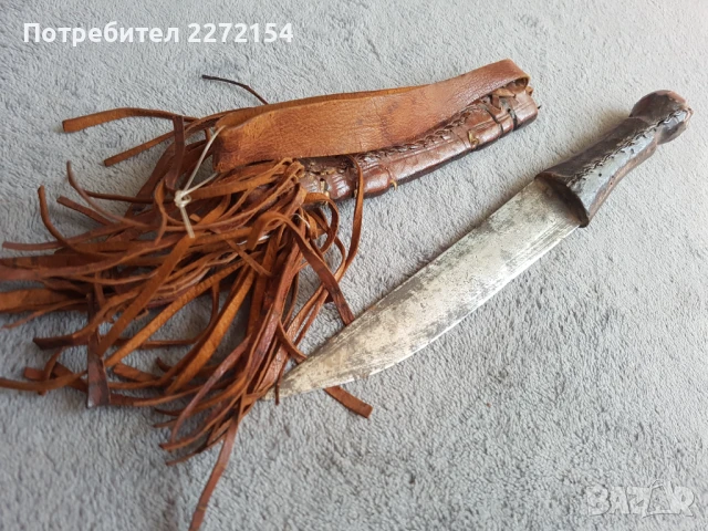 Африкански нож кама, снимка 2 - Антикварни и старинни предмети - 51423655