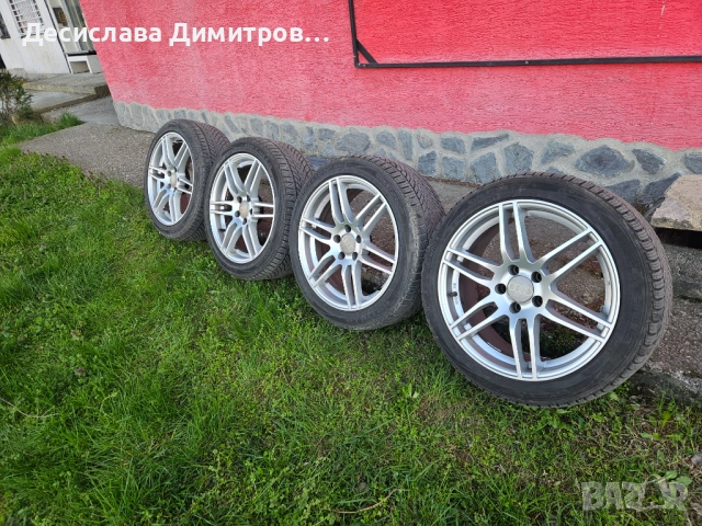 4 бр. лети джанти за АУДИ 18 ски 5/112  8j ет 35  66.5, снимка 4 - Гуми и джанти - 53539402
