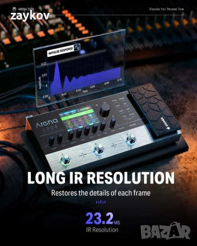 Мултиефектен педал Donner Arena 2000, снимка 8 - Други - 52335699