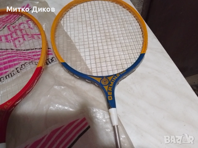 Germina DDR Марков федербал от соца нов, снимка 6 - Тенис - 53539596