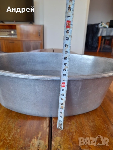 Стара алуминиева тенджера #4, снимка 7 - Други ценни предмети - 53964203