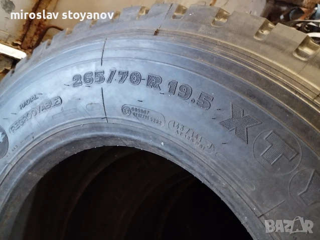 гуми Michelin 265 70 19.5 2-броя , снимка 3 - Гуми и джанти - 50529965