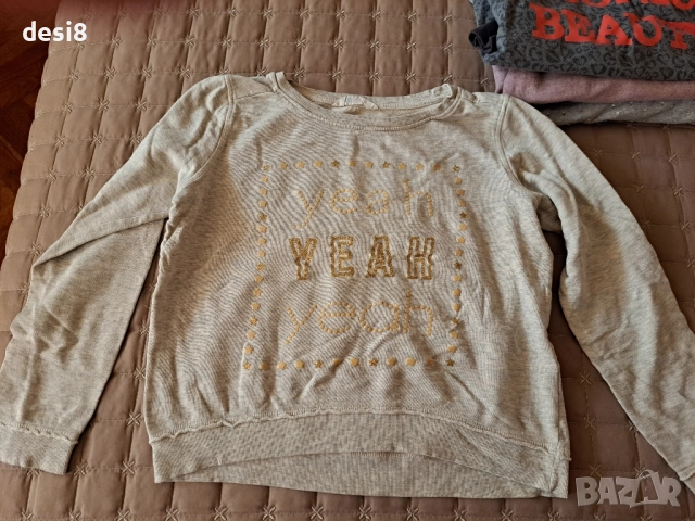 Блузи леко ватирани 6 бр.за момиче, снимка 4 - Детски Блузи и туники - 51870308